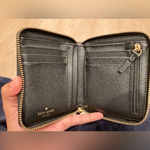 Kate Spade Laurel Way Darci Leather Wallet - Black